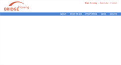 Desktop Screenshot of bridgehousing.com